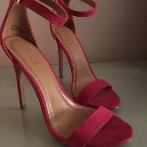 Charolette Russe pink fashion heels
